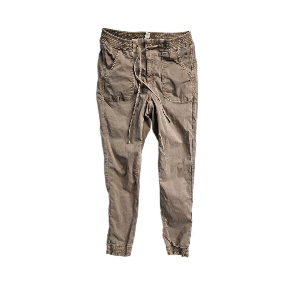 American Eagle Women's AE High-Waisted Jegging Jogger 8 Long Brown